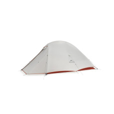 Намет надлегкий двомісний  з футпринтом Naturehike Cloud Up Pro CNK2350WS020,  20D, світлий сірий