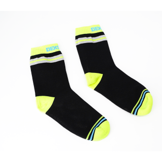 Шкарпетки водонепроникні Dexshell Pro visibility Cycling, р-р XL (47-49), з зеленою смугою