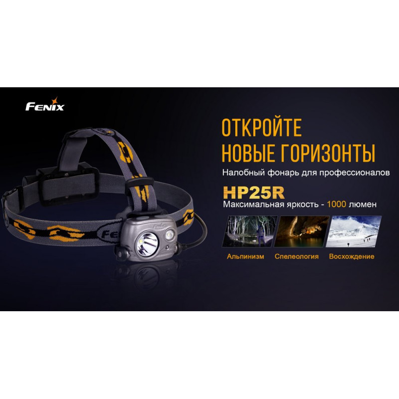 Ліхтар налобний Fenix HP25R