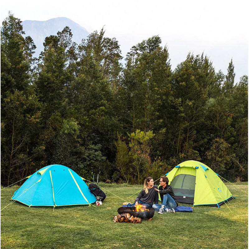 Намет двомісний Naturehike P-Series NH18Z022-P, 210T/65D, світлий салатний
