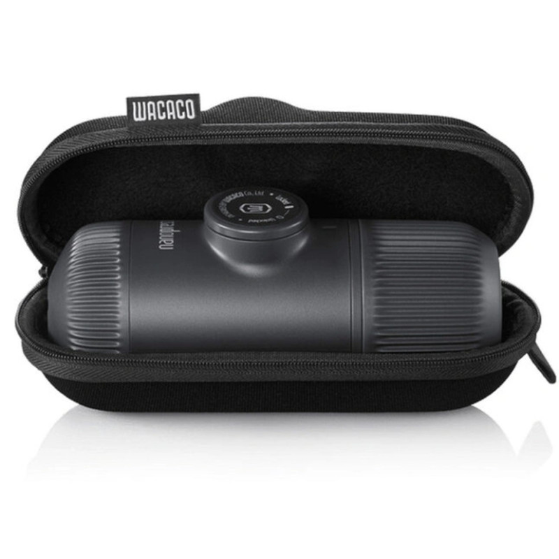 Набір Wacaco Nanopresso: кавоварка, адаптер для капсул та рушники бариста