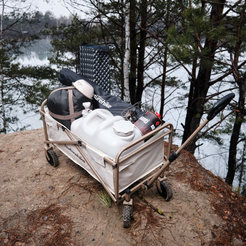 Складная тележка ТС06 Naturehike CNH22JU012, песочная