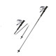 Трекінгова палиця Naturehike CNK2450DS017, 35-110 см, чорна