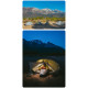 Намет надлегкий двомісний Naturehike Mongar CNK2550WS016, 15D, сiрий