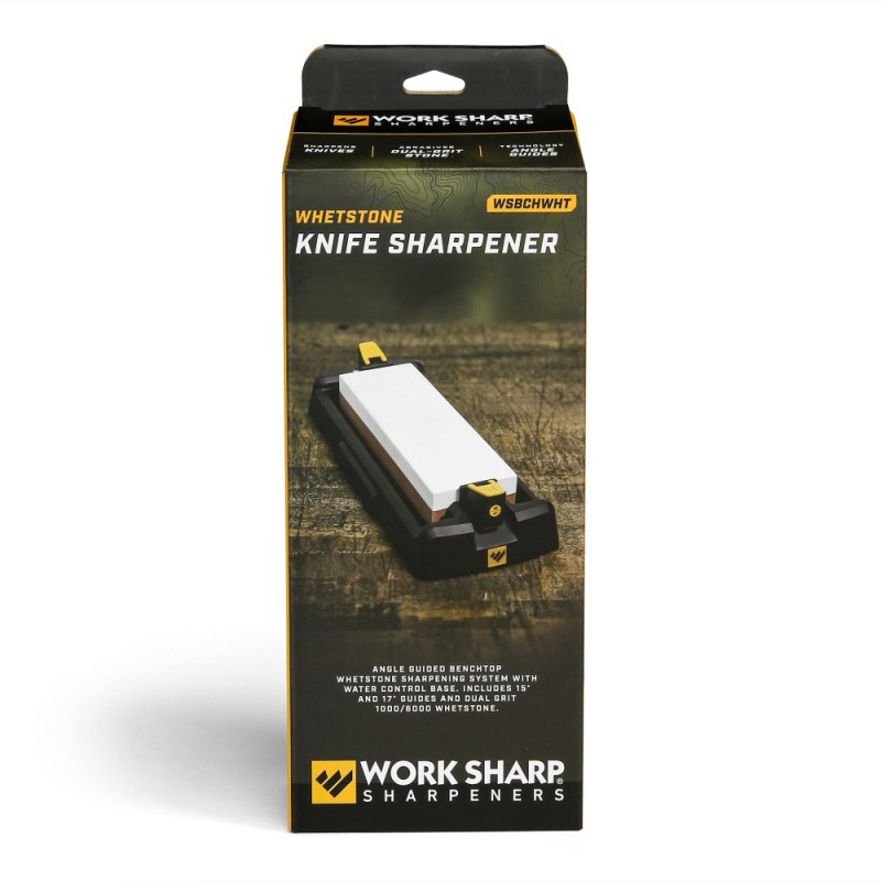 Work Sharp Стругачка механічна Benchtop Whetstone Sharpener WSBCHWHT-I