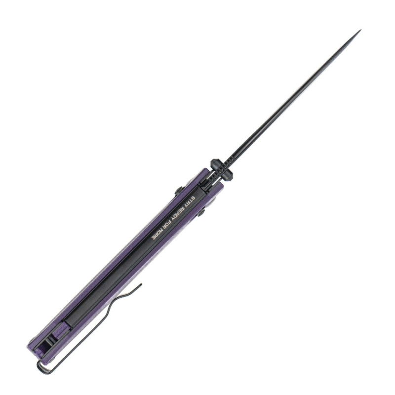 Ніж складаний SRM Terrier 258L-GN, фіолетовий