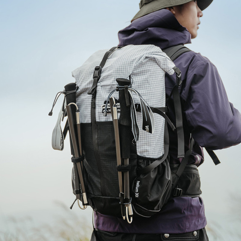 Трекінгова палиця Naturehike CNK2450DS017, 130 см, сіра