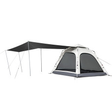 Намет тримісний автоматичний із тентом Naturehike Ango CNK2550WS010, L, сірий
