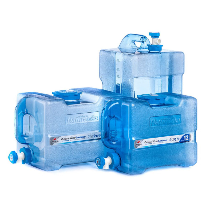 Каністра для води Naturehike Water container PC7 19 л transparent (NH18S018-T)