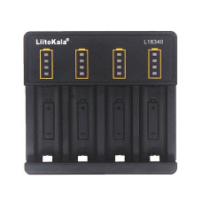 Універсальний  зарядний пристрій LiitoKala Lii-L16340 на 4 канали