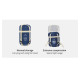 Спальний мішок Naturehike LW180 CNK2550WS026 Sunny Day PL01, (14°C) XL синій