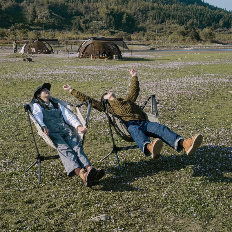 Крісло-гойдалка складане Naturehike NH21JJ004, бежеве