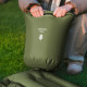 Матрац надувний одинарний Naturehike CNK2550WS019, 65 мм, із мішком для надування, зелений