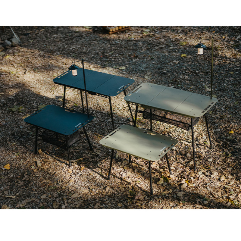 Складаний стіл Naturehike CNK2450JJ025, 60х40 см, алюміній, чорний