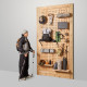 Рюкзак туристичний Naturehike CNK2300016, 30+5 л, чорний