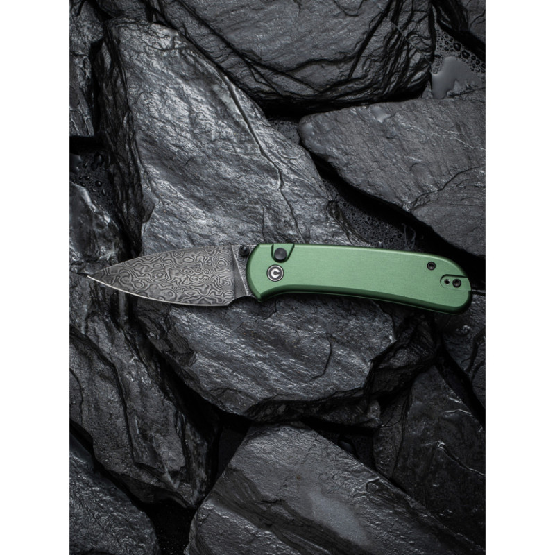 Ніж складаний Civivi Qubit Green Aluminum C22030E-DS1
