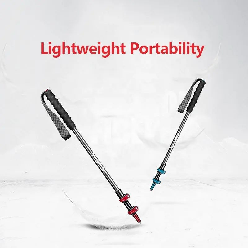 Трекінгова палиця Naturehike ST10 NH19S010-T, 120 см, блакитна