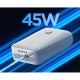 УМБ Litheli Power Bank SE 10000 mAh, 45 W, 2А, Fast Charge (U20BY10-0U000)