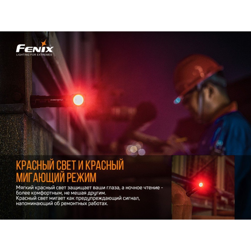 Ліхтар налобний Fenix HM61R + Складний ніж Ruike S22 Зелений