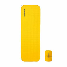 Килимок самонадувальний Naturehike C034 NH19Q034-D, 30 мм, Розмір L, жовтий