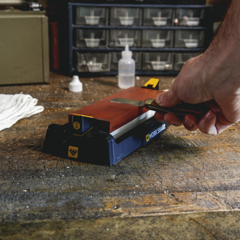 Work Sharp Стругачка механічна Benchtop Whetstone Sharpener WSBCHWHT-I
