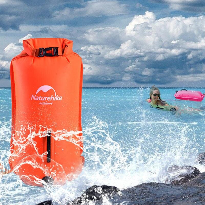 Буй-гермомешок Naturehike NH17S001-G, 18 л, оранжевый