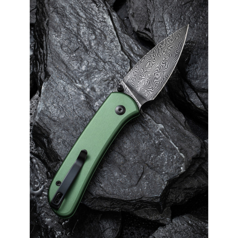 Ніж складаний Civivi Qubit Green Aluminum C22030E-DS1