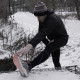 Носки водонепроницаемые Dexshell Compression Mudder, р-р L, серые