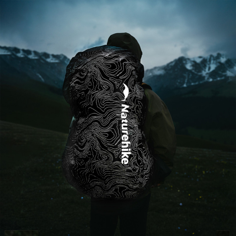 Чохол для рюкзака Naturehike CNK2450PJ010, L, чорний