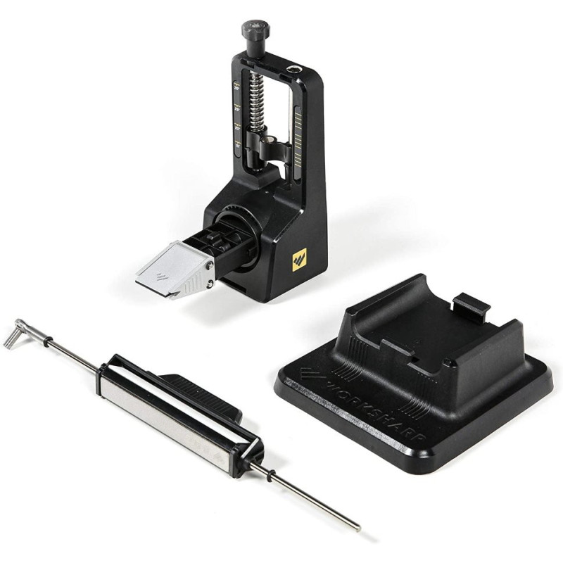 Акційний набір Work Sharp Точилка механічна The Precision Adjust Knife Sharpener WSBCHPAJ-I + Точилка механічна Micro WSEDCMCR