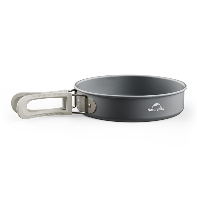 Набір посуду (2 каструлі, чайник, сковорідка) Naturehike CNK2450CF010, алюміній