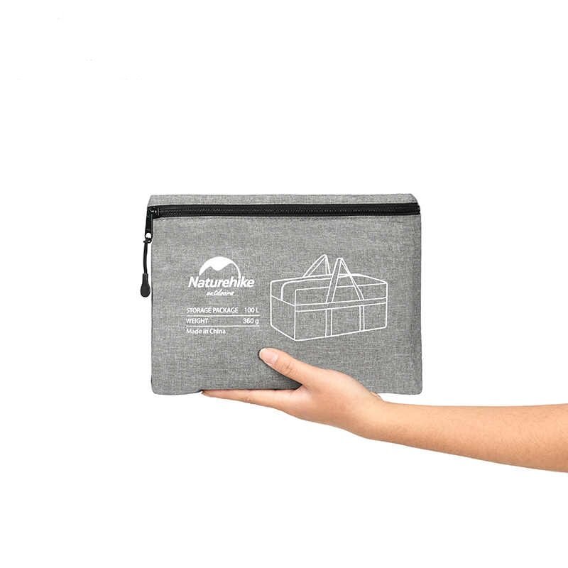 Сумка для хранения портативная Naturehike NH17S021-L, 100 л, светло-серый