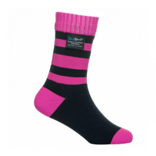 Носки водонепроницаемые детские Dexshell Children soсks pink, р-р L, розовые