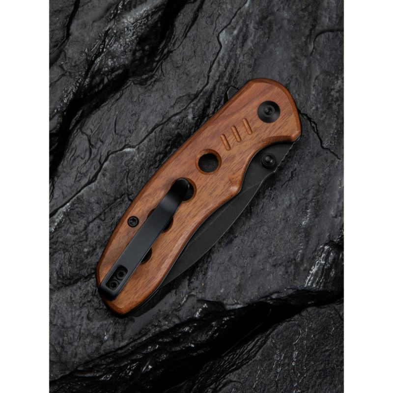 Ніж складаний Civivi Triptych Guibourtia Wood C23085B-3