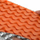 Килимок складаний IXPE Naturehike NH19QD008, алюмінієва плівка, 185x56х1,8 см, помаранчевий