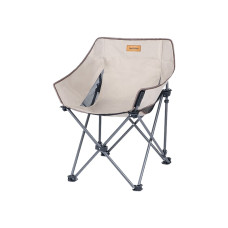 Крісло складане Naturehike NH20JJ022 600D Oxford Cotton/сталь, бежевий