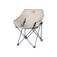 Крісло складане Naturehike NH20JJ022 600D Oxford Cotton/сталь, бежевий