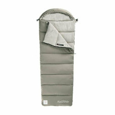 Спальник с капюшоном Naturehike M400 NH20MSD02, (1°C), правый, зеленый