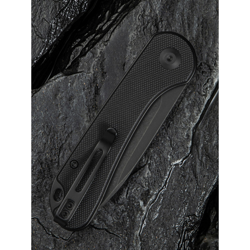 Ніж складаний Civivi Elementum Slip Joint Black C18062AJ-1