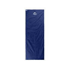 Спальник сверхлегкий Naturehike LW180 NH21MSD04 левый, (15°C), pp М, темно-голубой
