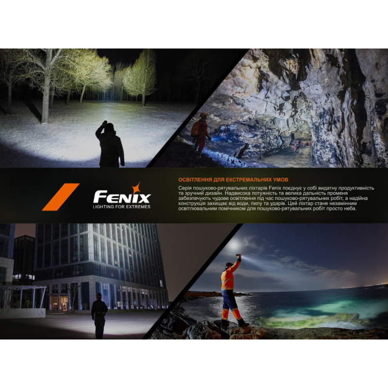 Ліхтар пошуковий ручний Fenix LR35R PRO | Лімітована серія