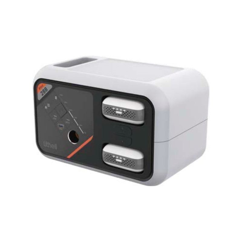 Портативна зарядна станція Litheli FLINT В288, 300Вт, 287 Вт·год + 2 Power Bank