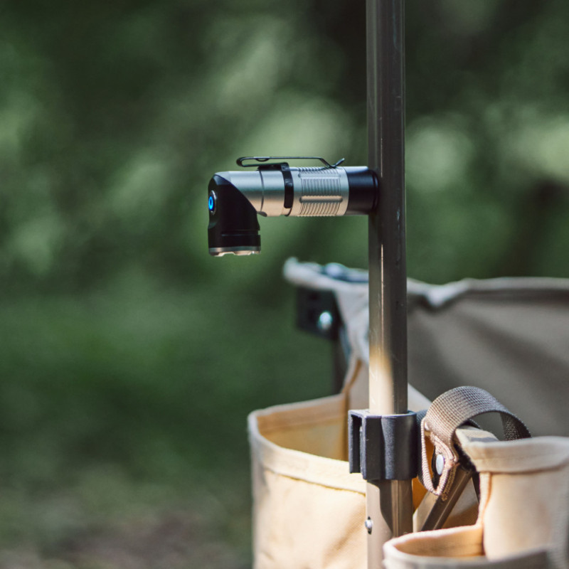 Ліхтар з кліпсою Naturehike CNK2450ZM013, чорно-сірий