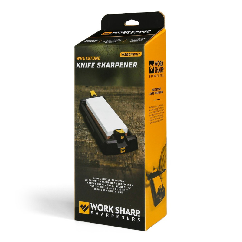 Work Sharp Стругачка механічна Benchtop Whetstone Sharpener WSBCHWHT-I