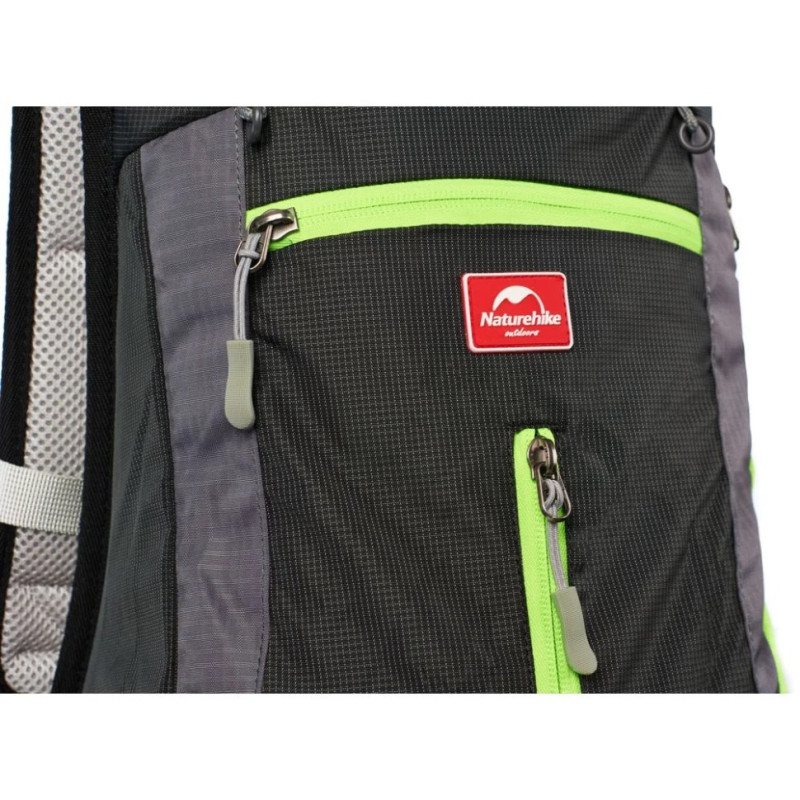 Велорюкзак с чехлом для шлема Naturehike 15 л sky blue NH15C001-B, голубой