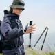 Трекінгова палиця Naturehike CNK2450DS017, 130 см, чорна