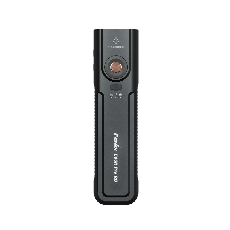 Ліхтар Fenix E06R PRO RG, чорний