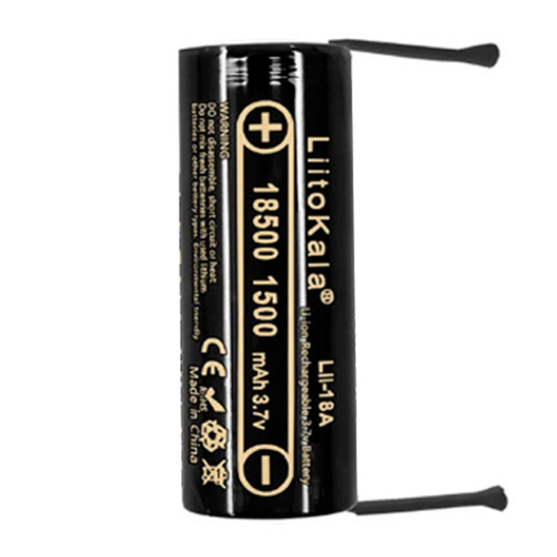 Акумулятор LiitoKala Lii-18A-N 18500 1500mah battery