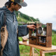 Этажерка с полками Naturehike CNH22JU018, натуральное дерево