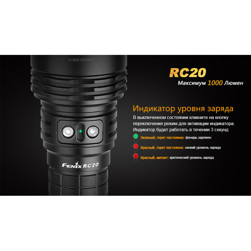 Ліхтар ручний Fenix RC20 XM-L2 U2